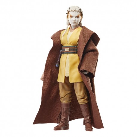 Figura Padawan Jecki Lon de Star Wars con sable láser verde.