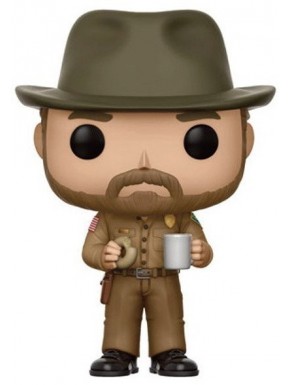 Funko Pop ! Hopper avec Donut Stranger Things