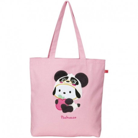Sac Sanrio Pochakon rose avec design Pochacco