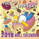 Calendario pared 2018 Los Simpson