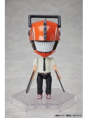 Figura Dform Chainsaw Man 9 cm de Elcoco en base