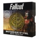 Medallón de metal Fallout Brotherhood of Steel