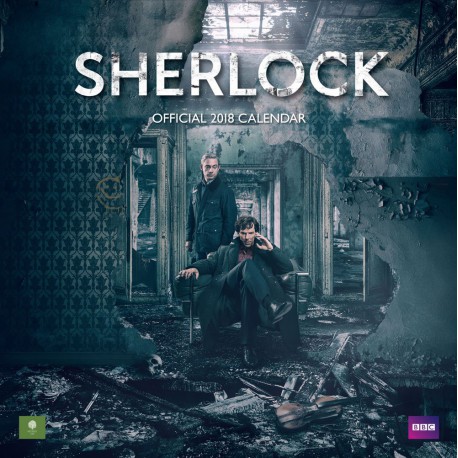 Calendar wall 2018 Sherlock