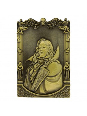 Metal Dracula ingot from Castlevania limited edition.