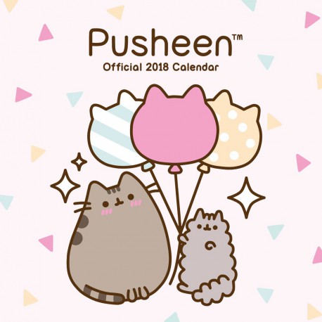 Calendar wall 2018 Pusheen Cat