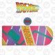 Vade y posavasos Regreso al Futuro con diseño Hoverboard