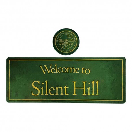 Vade escolar Silent Hill e porta-copos oficial verde