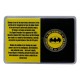 Pièce édition limitée 85e anniversaire Batman avec support et boîte.