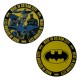 Pièce édition limitée 85e anniversaire Batman avec support et boîte.