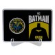Pièce édition limitée 85e anniversaire Batman avec support et boîte.