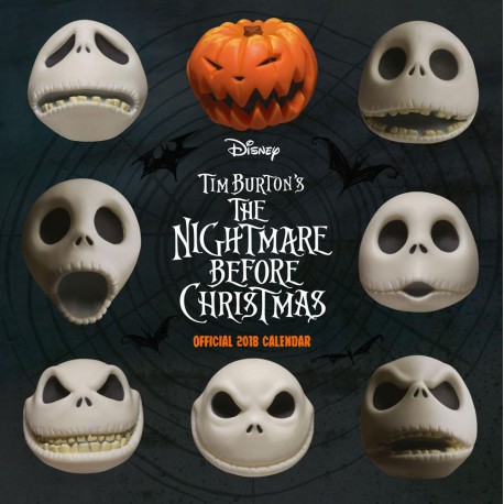 Calendar wall 2018 Nightmare Before Christmas