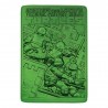 Lingote Ed. Limitada Tartarugas Ninja 40º Aniversário Verde