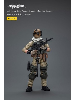 Figurine articulée U.S. Army Delta Assault Squad de 11 cm, avec armes et accessoires