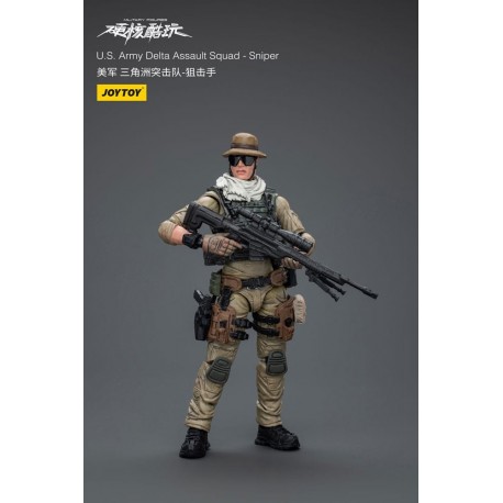 Figurine de sniper U.S. Army Delta 11 cm