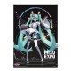 Pôster de tecido Hatsune Miku Miku Expo 10º aniversário