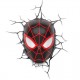 Lámpara 3D de Spider-Man Miles Morales con luces LED