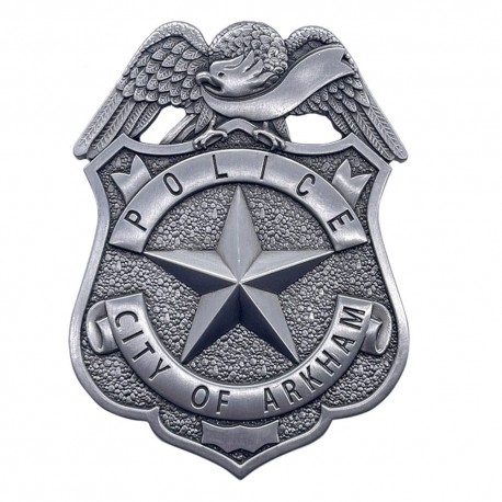Réplique de distintivo de polícia Arkham Horror edição limitada