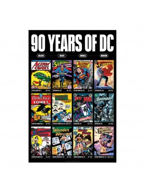 DC Comics 90 Years Limited Edition Lithograph