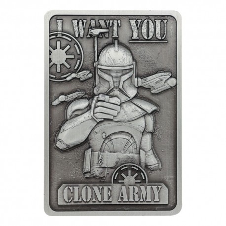 Lingot de métal Captain Rex Star Wars Édition Limitée