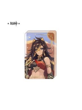 Genshin Impact adorno acrílico con purpurina Dehya