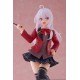 Estatua Elaina en uniforme escolar de PVC, 18 cm.