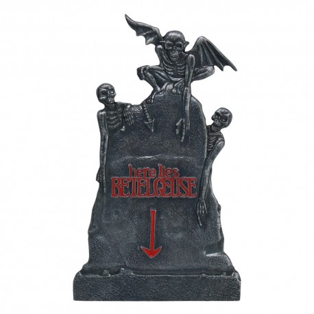 Lingote gravestone de metal Beetlejuice edición limitada