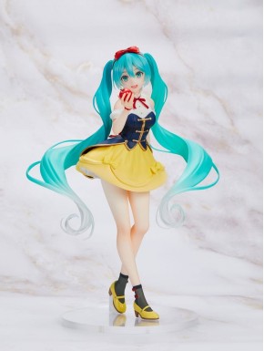 Estatua PVC de Hatsune Miku Wonderland Snow White 18 cm