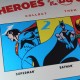 Litografía DC Comics 90th Anniversary con héroes clásicos