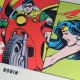 Litografía DC Comics 90th Anniversary con héroes clásicos