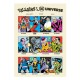 Litografía DC Comics Villanos 90 aniversario edición limitada