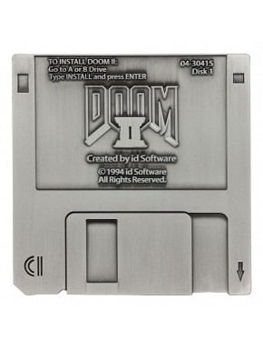 Metal replica Doom 2 Floppy Disk limited edition