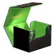 Caja de mazo Magic: The Gathering con ilustraciones verdes y rosas.