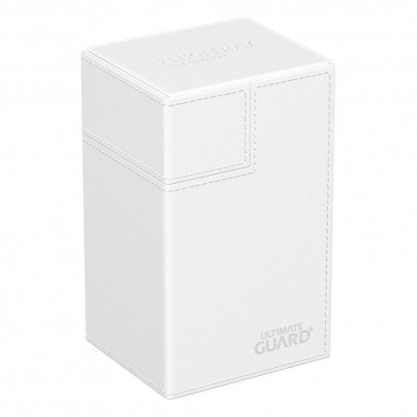 Caixa de deck branca Ultimate Guard Flip`n`Tray