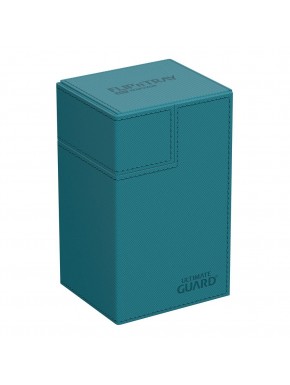 Caja de cartas Ultimate Guard azul gasolina