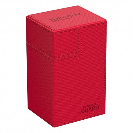 Caixa de deck vermelha Ultimate Guard Flip`n`Tray