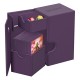 Caja de cartas violeta Ultimate Guard Flip`n`Tray 80+.