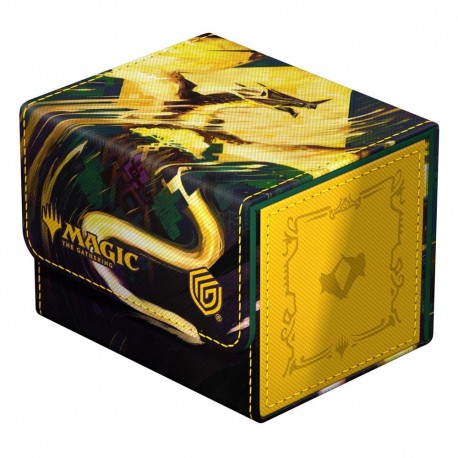 Caixa de cartas Ultimate Guard Sidewinder com ilustrações Magic: The Gathering.