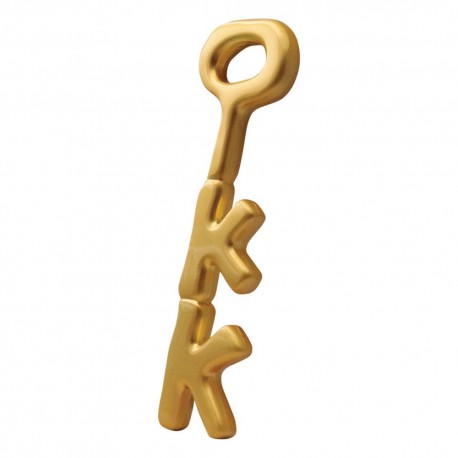 Réplica de la llave Krusty Krab de Bob Esponja oro 24k