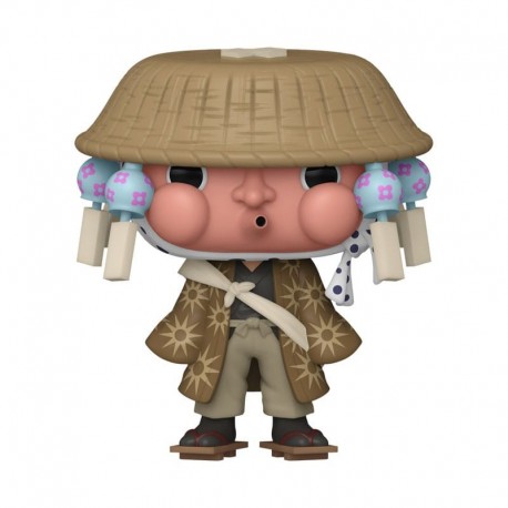 Figurine POP! Animation Haganezuka avec chapeau de Demon Slayer