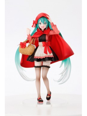 Estatua de Hatsune Miku como Caperucita Roja, 18 cm