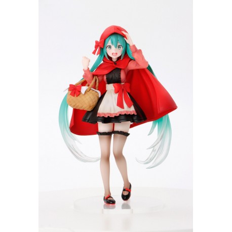 Estatua de Hatsune Miku como Caperucita Roja, 18 cm