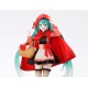 Estatua de Hatsune Miku como Caperucita Roja, 18 cm