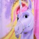 Toalha Unicorn Academy 75 x 150 cm com design de unicórnio