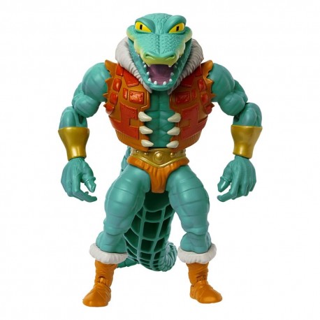 Figura articulada Leatherhead de MOTU x TMNT