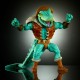 Figura articulada Leatherhead de MOTU x TMNT
