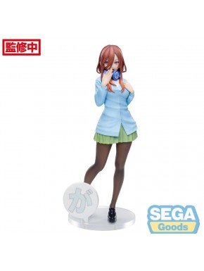 Estatua Miku Nakano de PVC de 20 cm