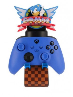 Sonic The Hedgehog soporte con luz Cable Guys de 20 cm