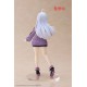 Figurine Elaina en robe tricot violette