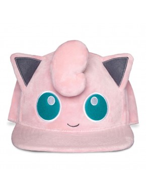 Gorra snapback de peluche rosa de Jigglypuff de Pokémon