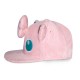 Boné snapback rosa de pelúcia Jigglypuff Pokémon